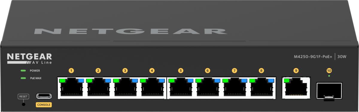 GSM4210PD-100EUS M4250-9G1F-PoE+ thumbnail