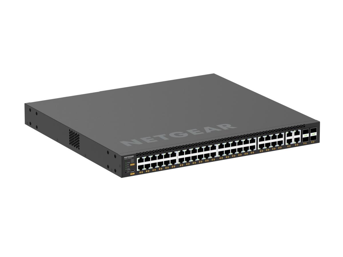 M4350-44M4X4V Managed L3 2.5G Ethernet (100/1000/2500) Power over Ethernet (PoE) 1U Black thumbnail