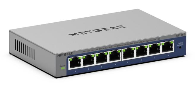 EU Product - Plus Switch GS108E - Switch - 1 Gbps thumbnail