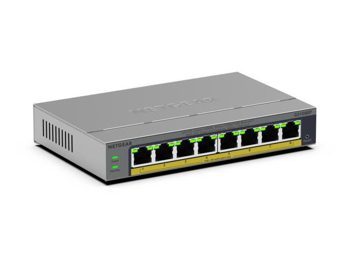 EU Product - Switch 8 x/1000 PoE+ GS108EP - Switch - 0.1 Gbps thumbnail