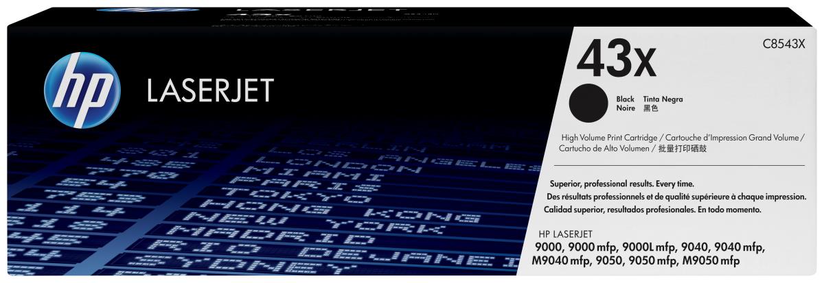 EU Product - Toner HP 43X / C8543X Black thumbnail