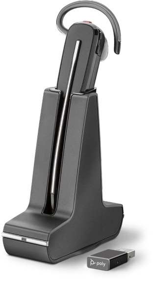 Savi 8240-m UC Mono USB-A Dect Noise-Canceling Microphone Headset - Black thumbnail