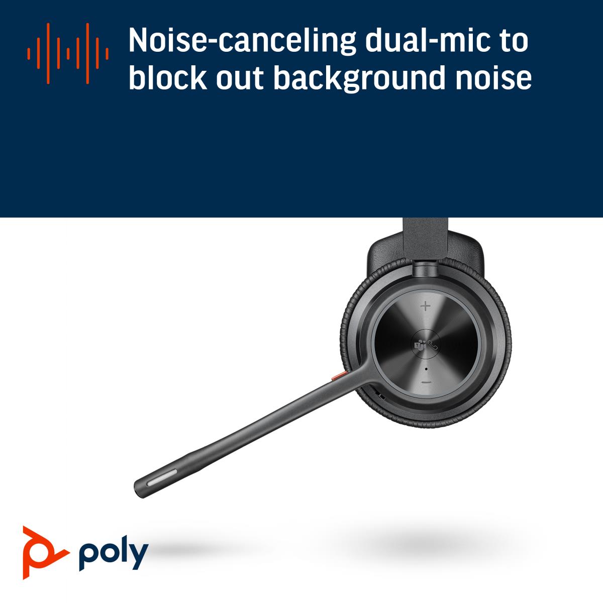 POLY VOYAGER 4310 MS TEAM USB-C+BT700 thumbnail