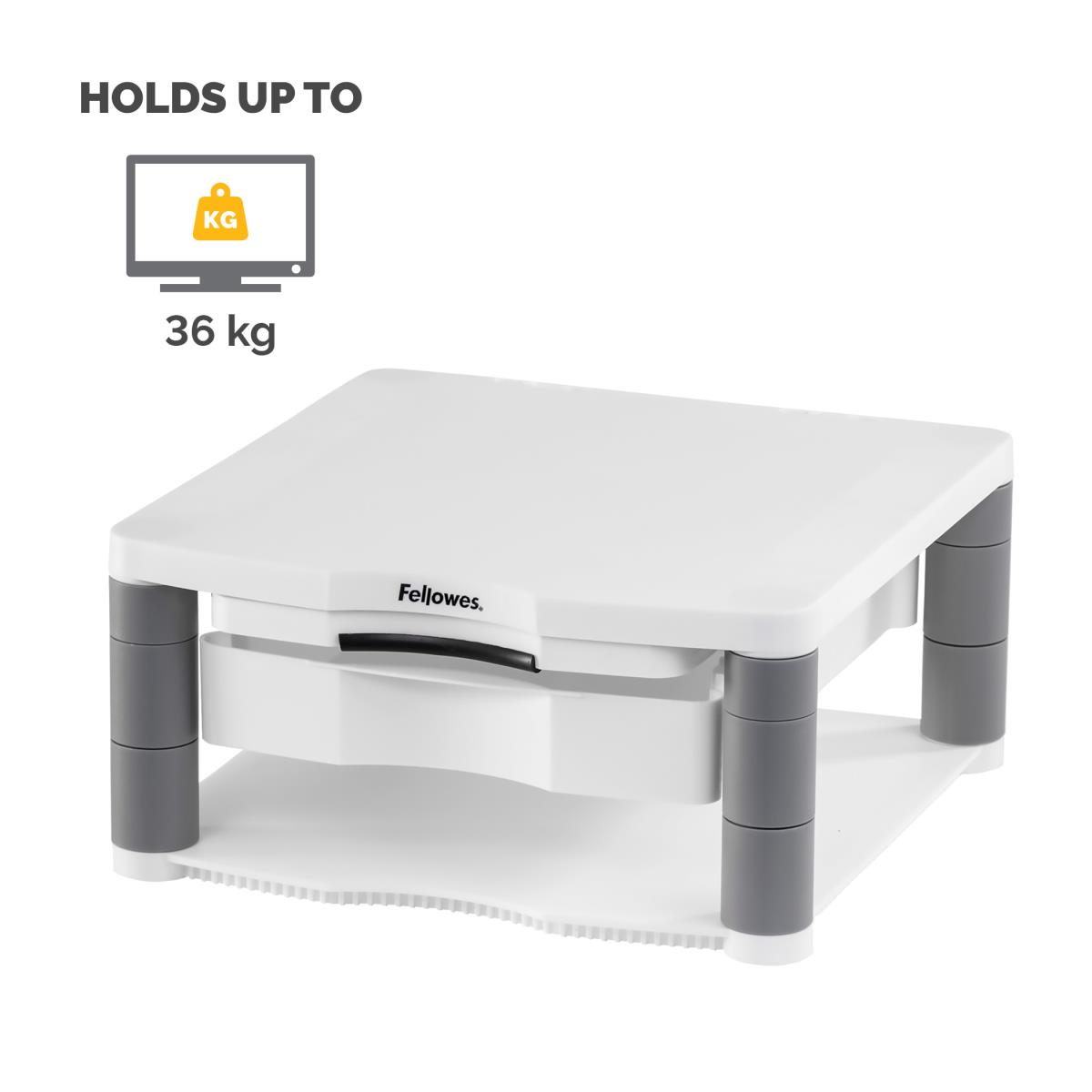 Premium Monitor Riser Plus White thumbnail