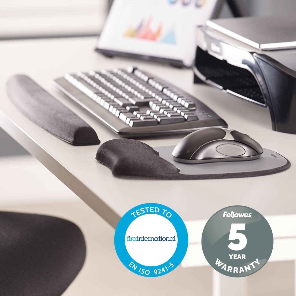 9175801 Memory Foam Wrist Rest and Mousepad thumbnail