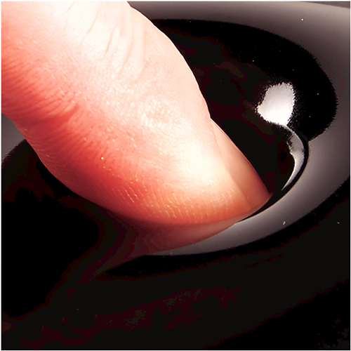 9112101 Crystal Gel Mousepad Wrist Support Black thumbnail