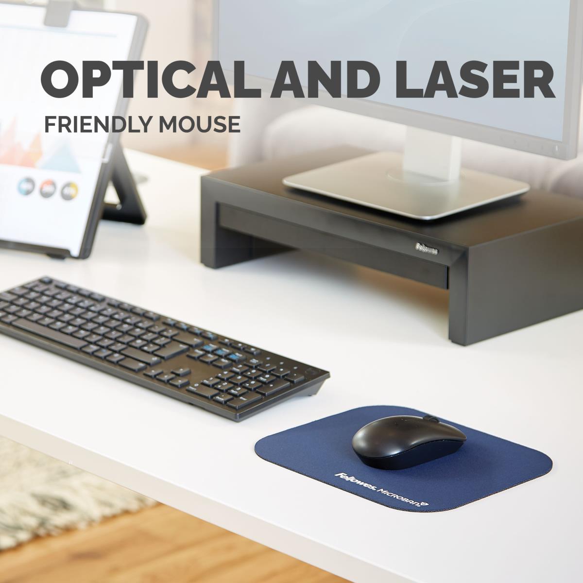 MOUSEPAD WITH MICROBAN - BLUE thumbnail