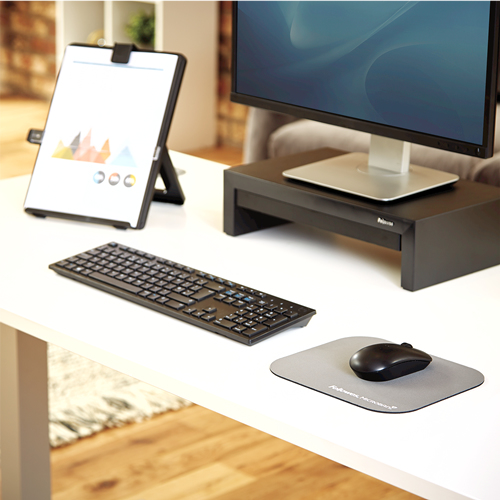 MOUSE PAD WITH MICROBAN - SILVER thumbnail