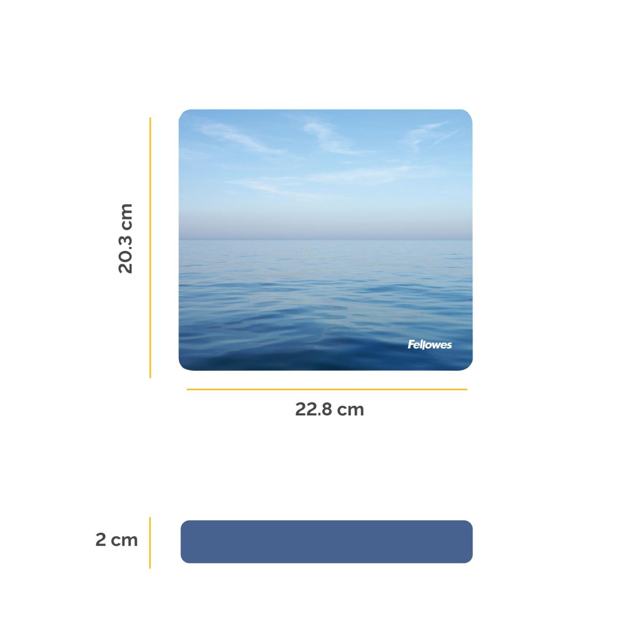 Recycled Mousepad - Blue Ocean thumbnail