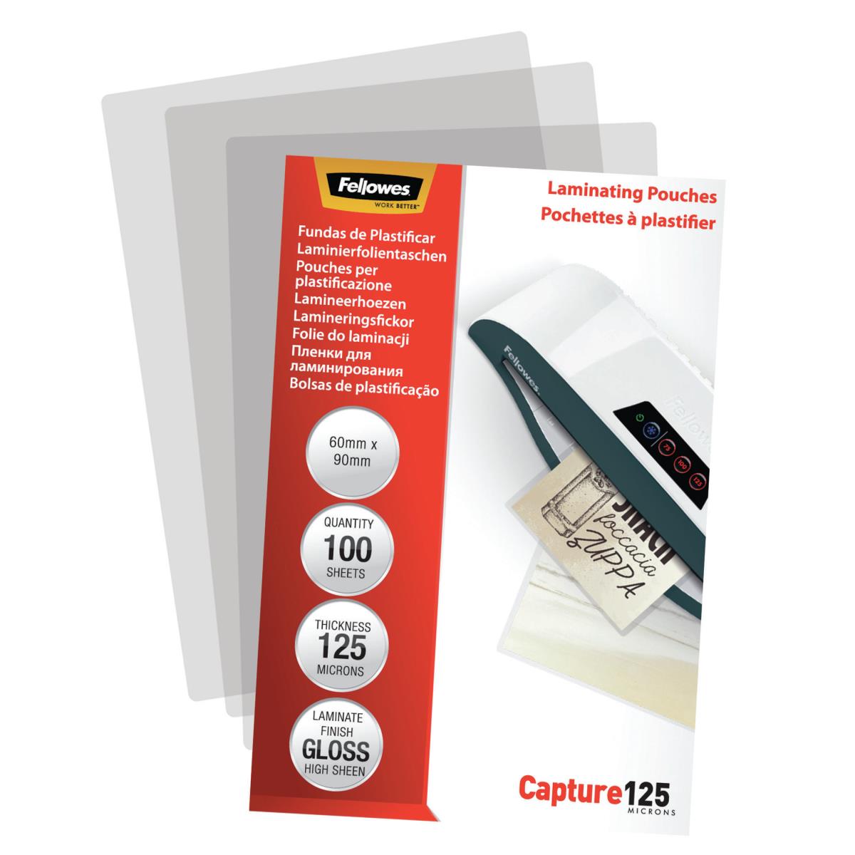 Laminat Pouch 60x90mm 125MIC 100pk thumbnail