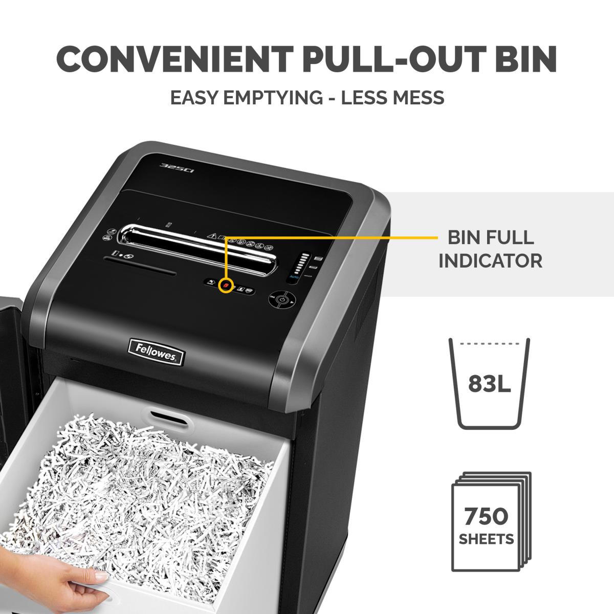 Powershred 325CI Cross Cut Shredder thumbnail