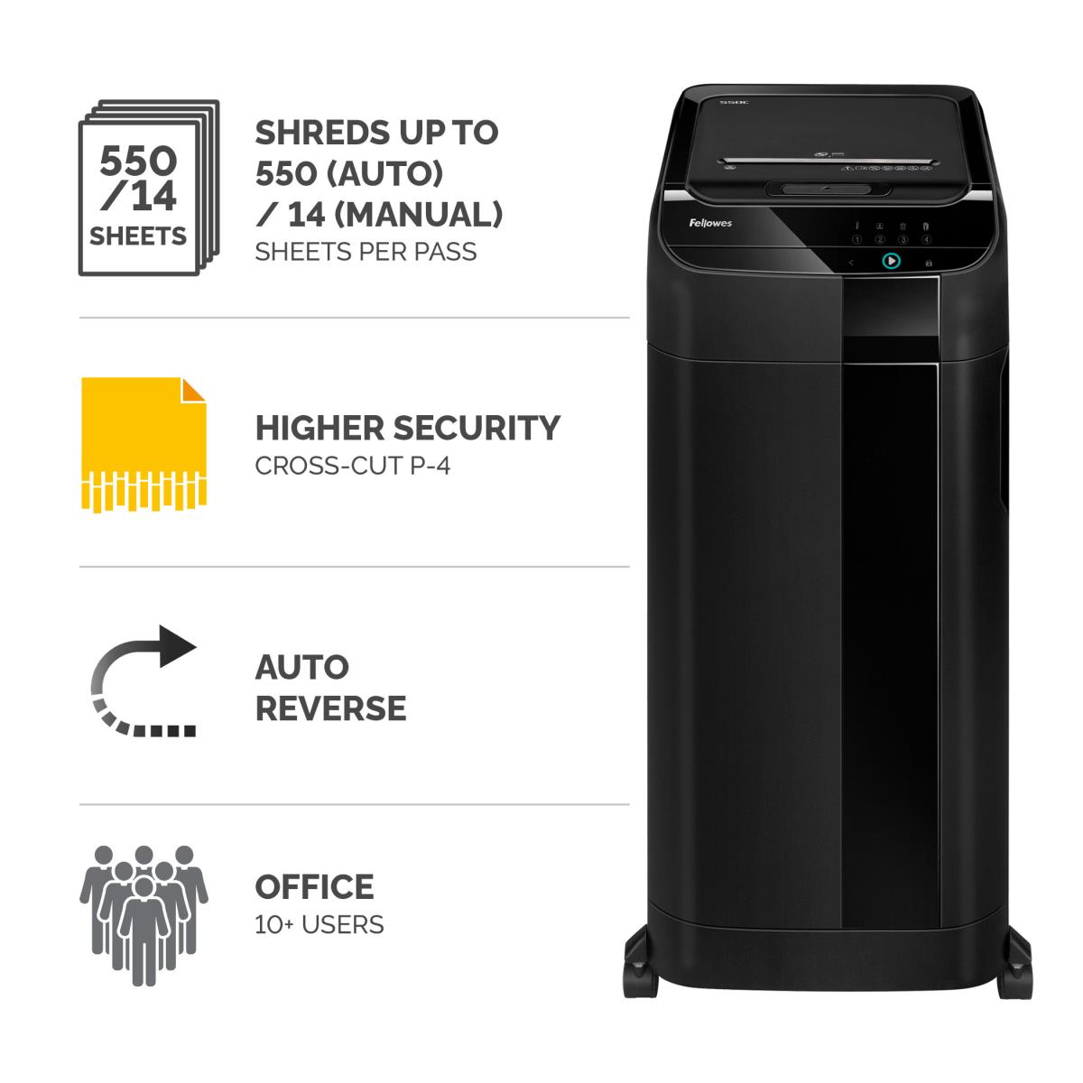 AutoMax 550C Cross Cut Shredder thumbnail