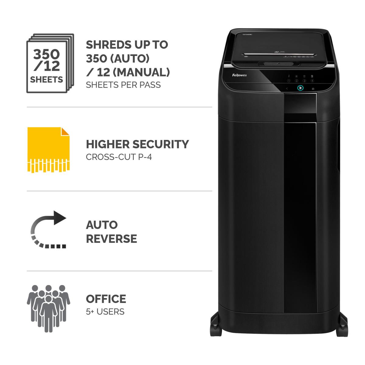 AUTOMAX 350C CROSS CUT SHREDDER thumbnail