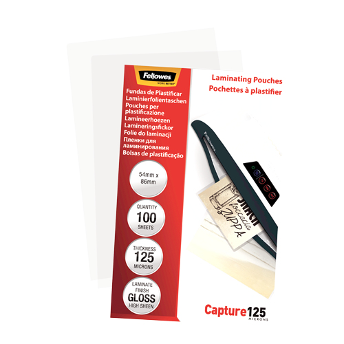 Lam Pouch 54x86mm 125MIC 100pk thumbnail