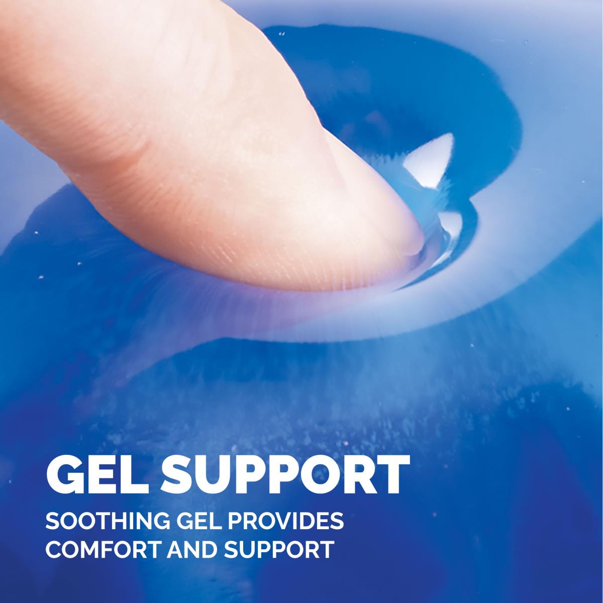 91137 Crystal Gel Keyboard Wrist Support Blue thumbnail