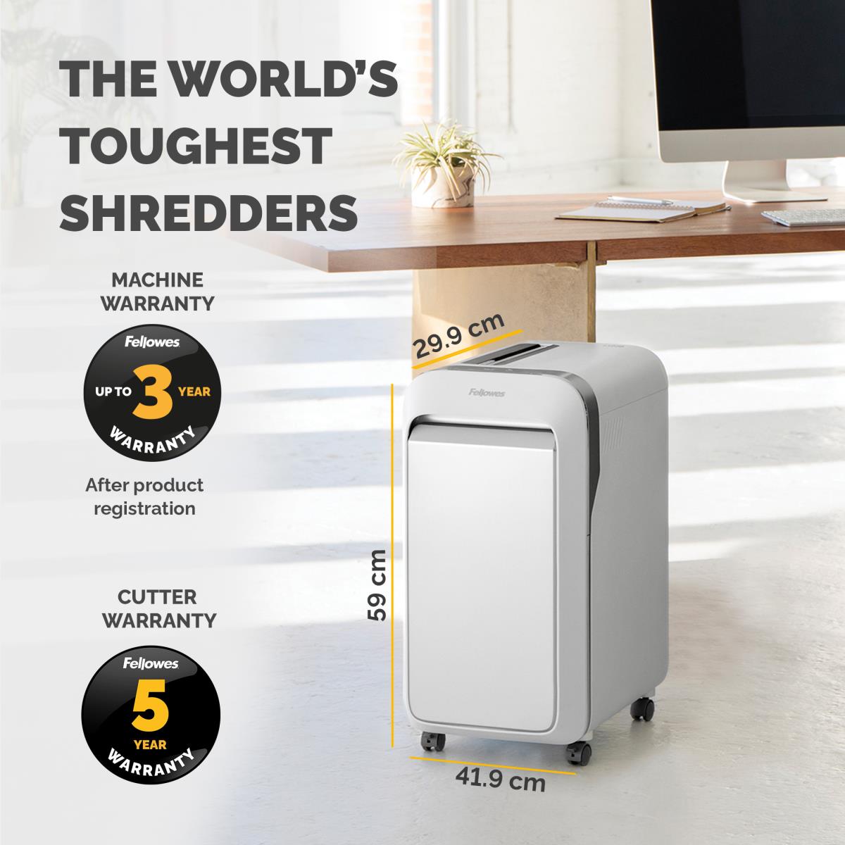Powershred LX221 Micro-Cut Shredder White thumbnail