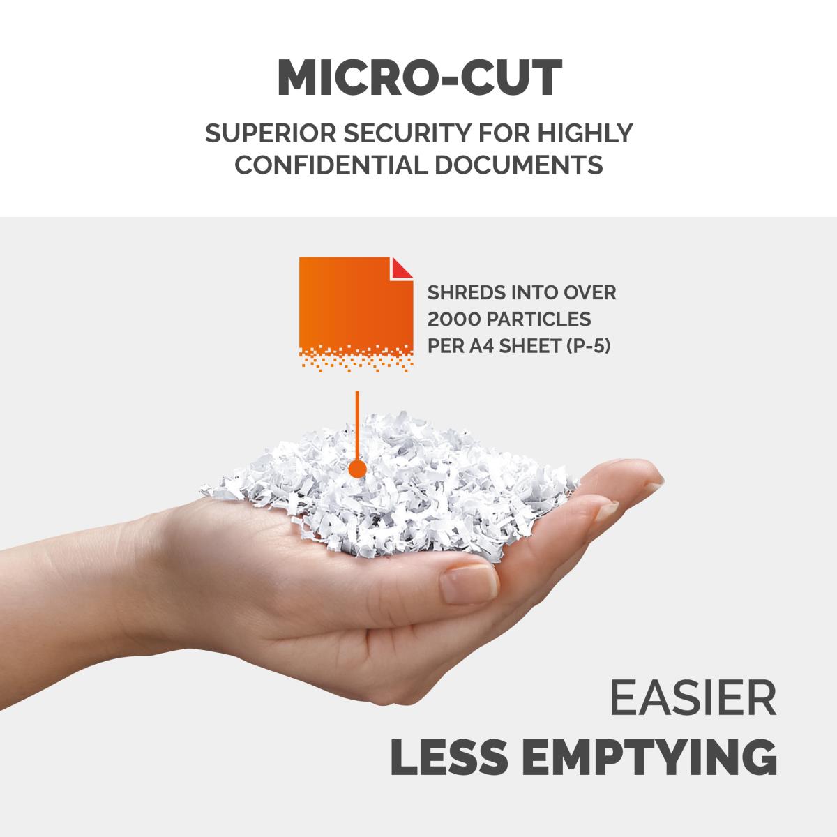 Powershred LX221 Micro-Cut Shredder White thumbnail