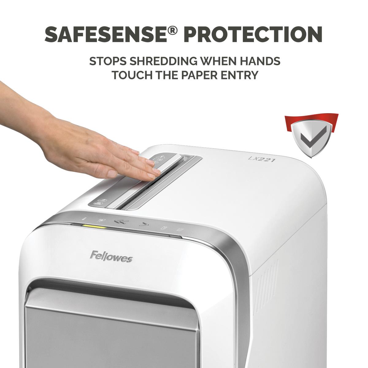 Powershred LX221 Micro-Cut Shredder White thumbnail