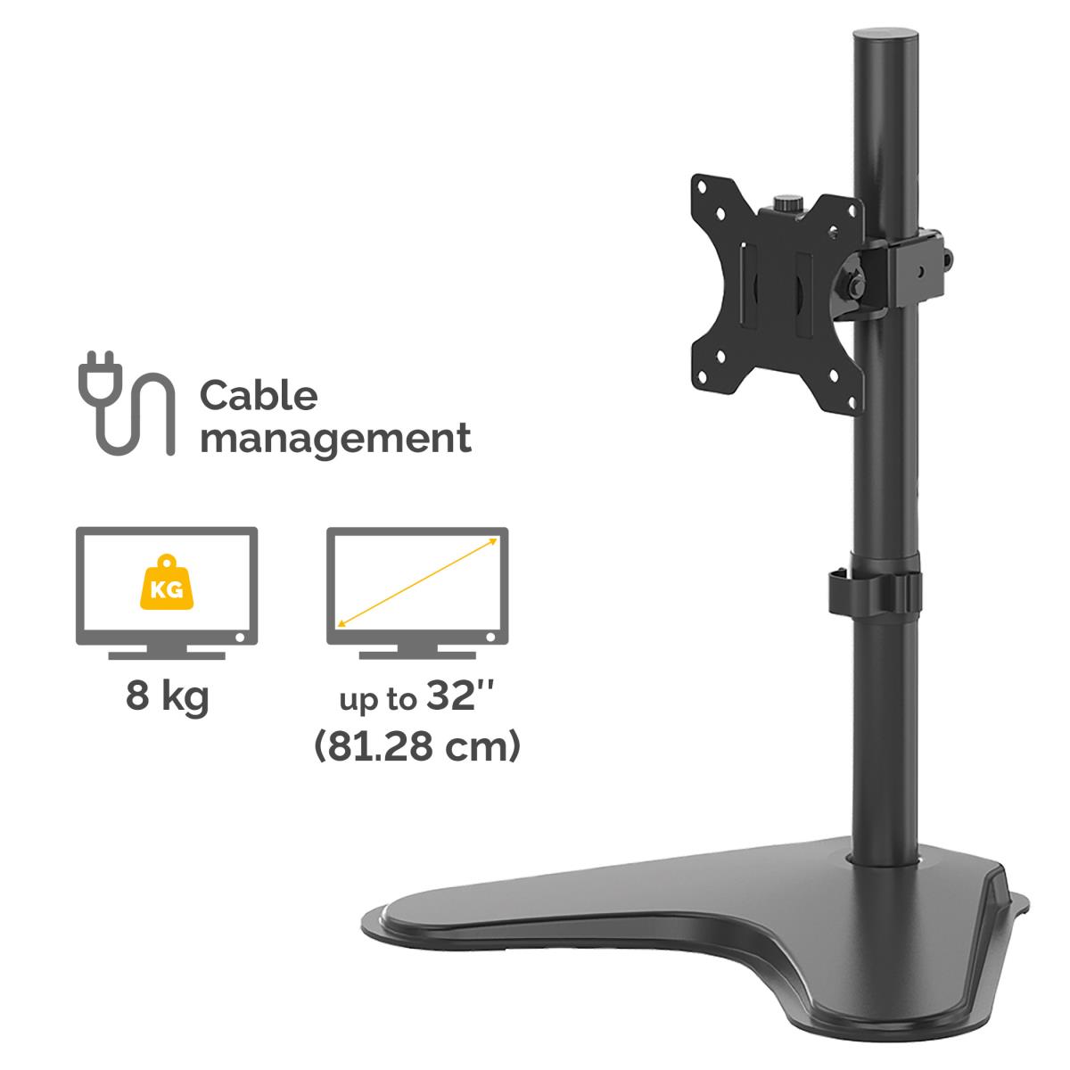 FREESTANDING SINGLE MONITOR ARM thumbnail