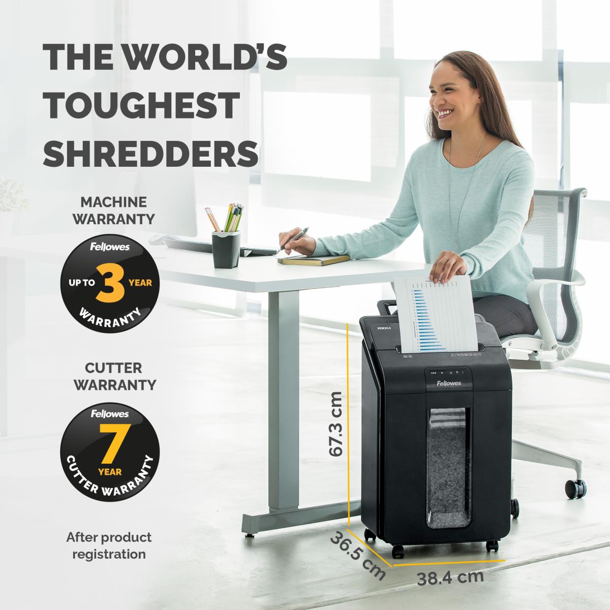 100M FEED SHREDDER MINI CUT 230V UK thumbnail