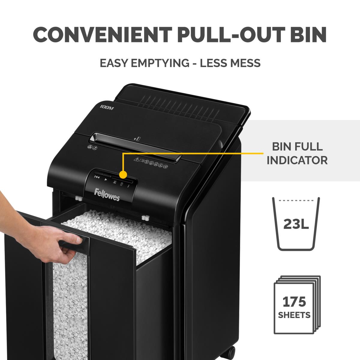 100M FEED SHREDDER MINI CUT 230V UK thumbnail