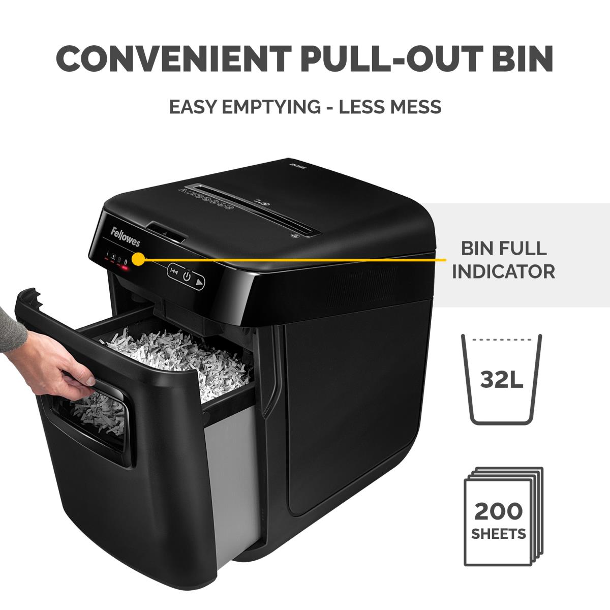 Automax 200C Cross Cut Shredder thumbnail