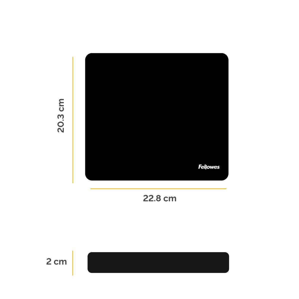 Recycled Mousepad - Black thumbnail