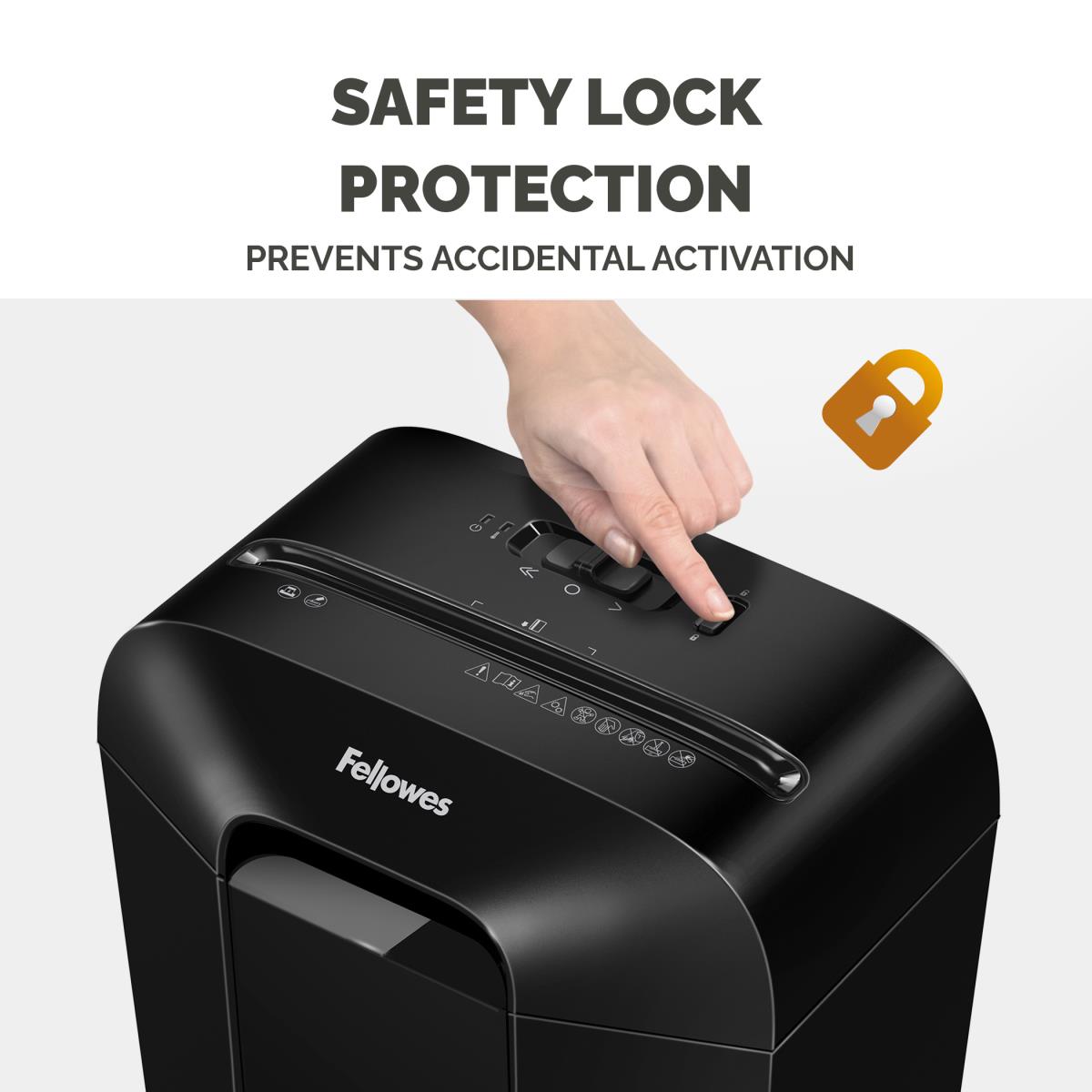 Powershred LX25 Cross Cut Shredder Black thumbnail