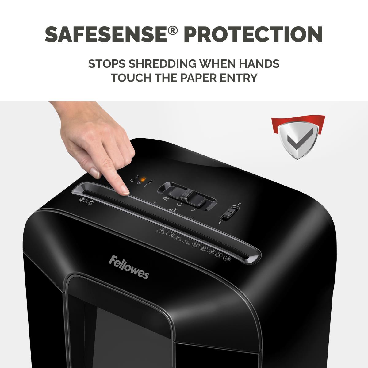 Powershred LX85 Cross Cut Shredder Black thumbnail