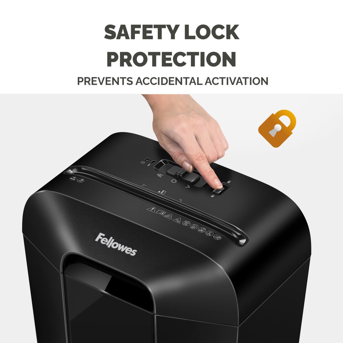 Powershred LX70 Cross cut Shredder Black thumbnail