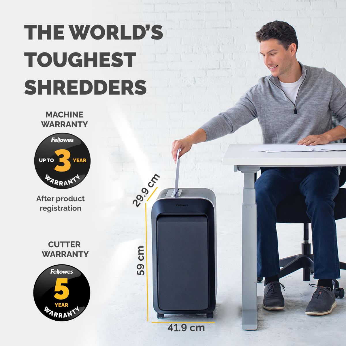 Powershred LX220 Mini-Cut Shredder Black thumbnail