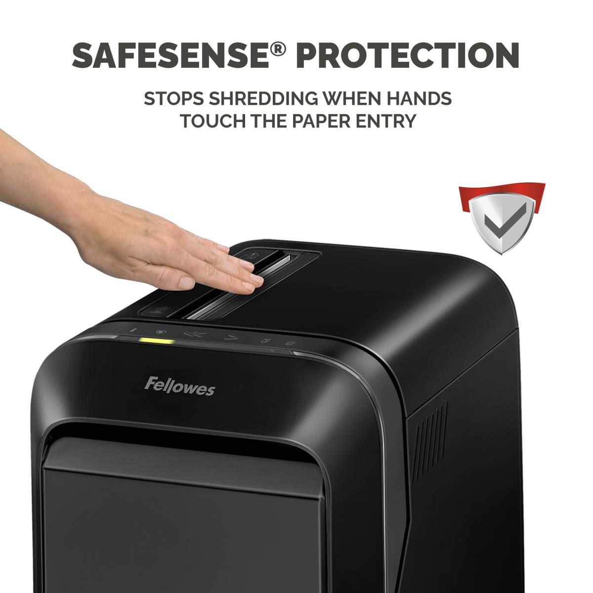Powershred LX220 Mini-Cut Shredder Black thumbnail