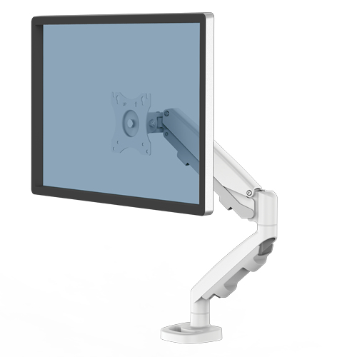 9683201 Eppa Single Monitor Arm - White thumbnail