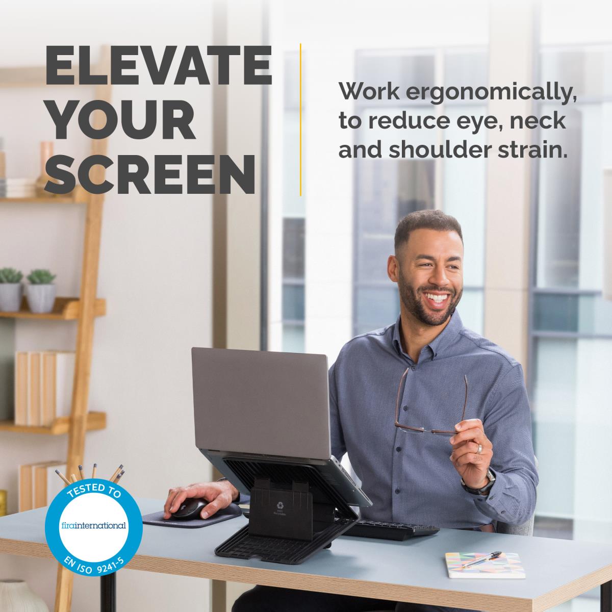 Breyta Laptop Stand Black thumbnail