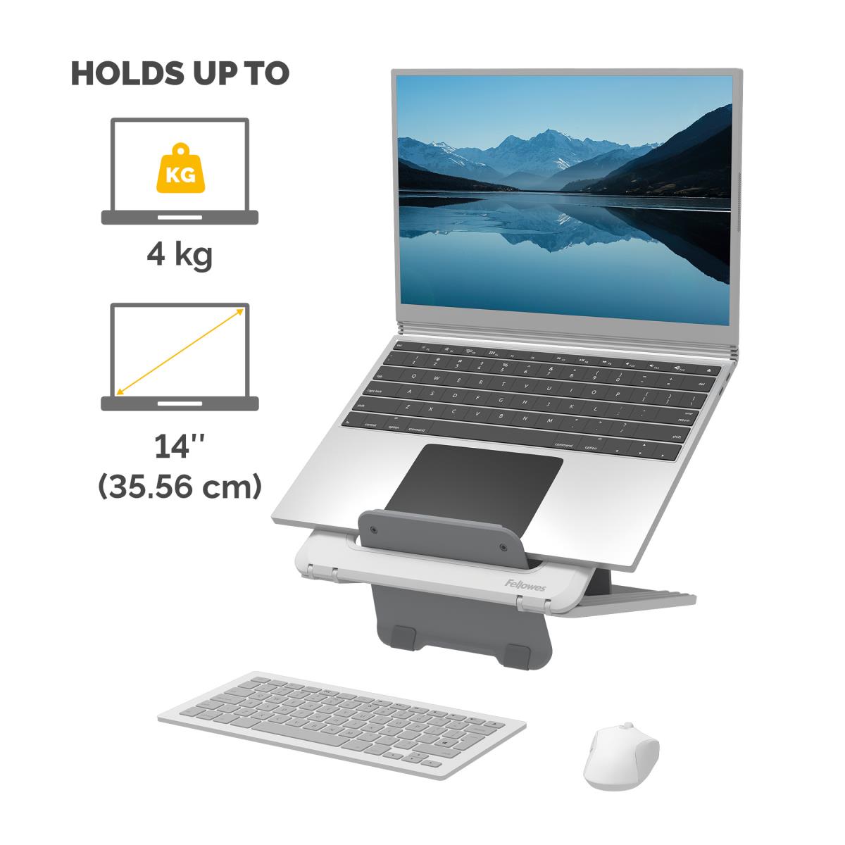 Breyta Laptop Stand White thumbnail