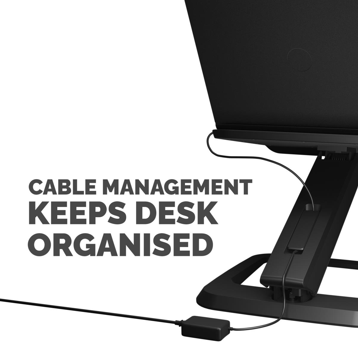 Hana LT Laptop Support Black thumbnail