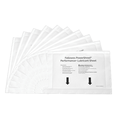 Performance+ Shredder Lubricant Sheets x10 thumbnail
