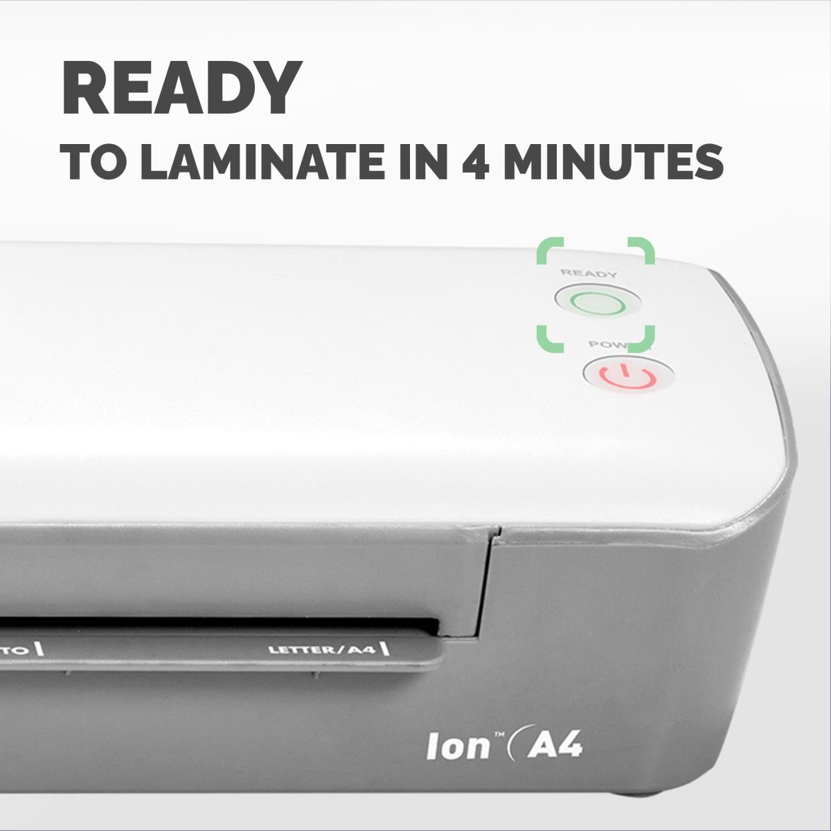 ION A4 LAMINATOR 230V UK thumbnail