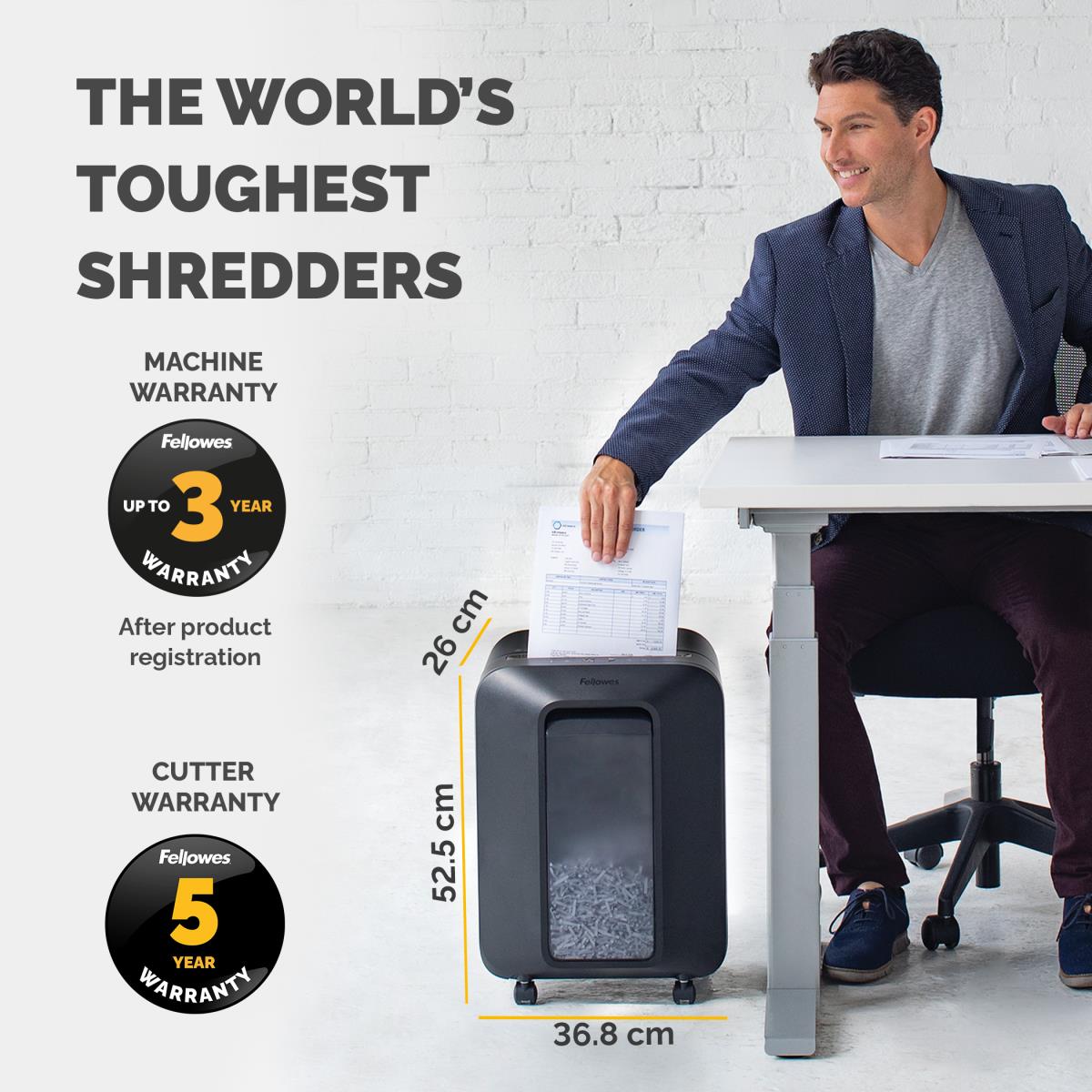 Powershred LX200 Mini-Cut Shredder Black thumbnail