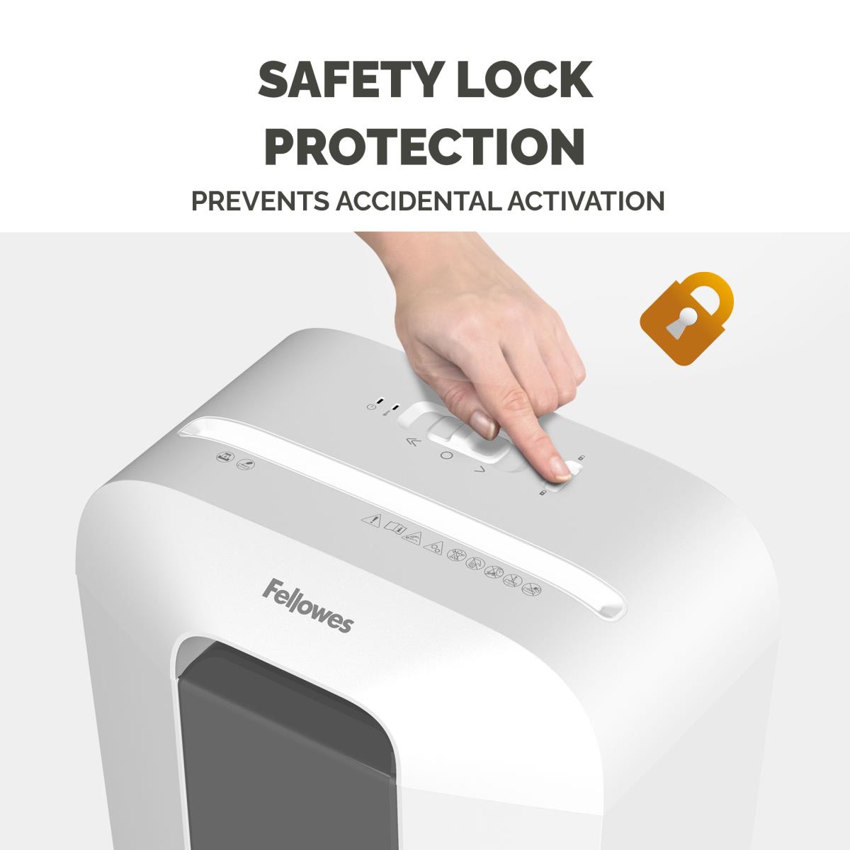 Powershred LX25 White Shredder (Cross Cut) 230v UK thumbnail