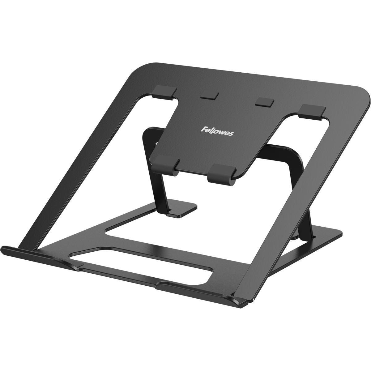 Adjustable Laptop Riser Alumia Portable Laptop Stand Black thumbnail