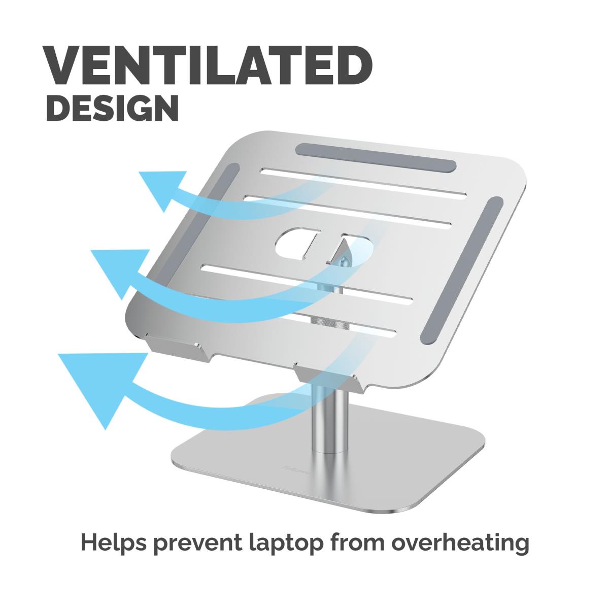 Alumia Desk Laptop Stand Silver thumbnail
