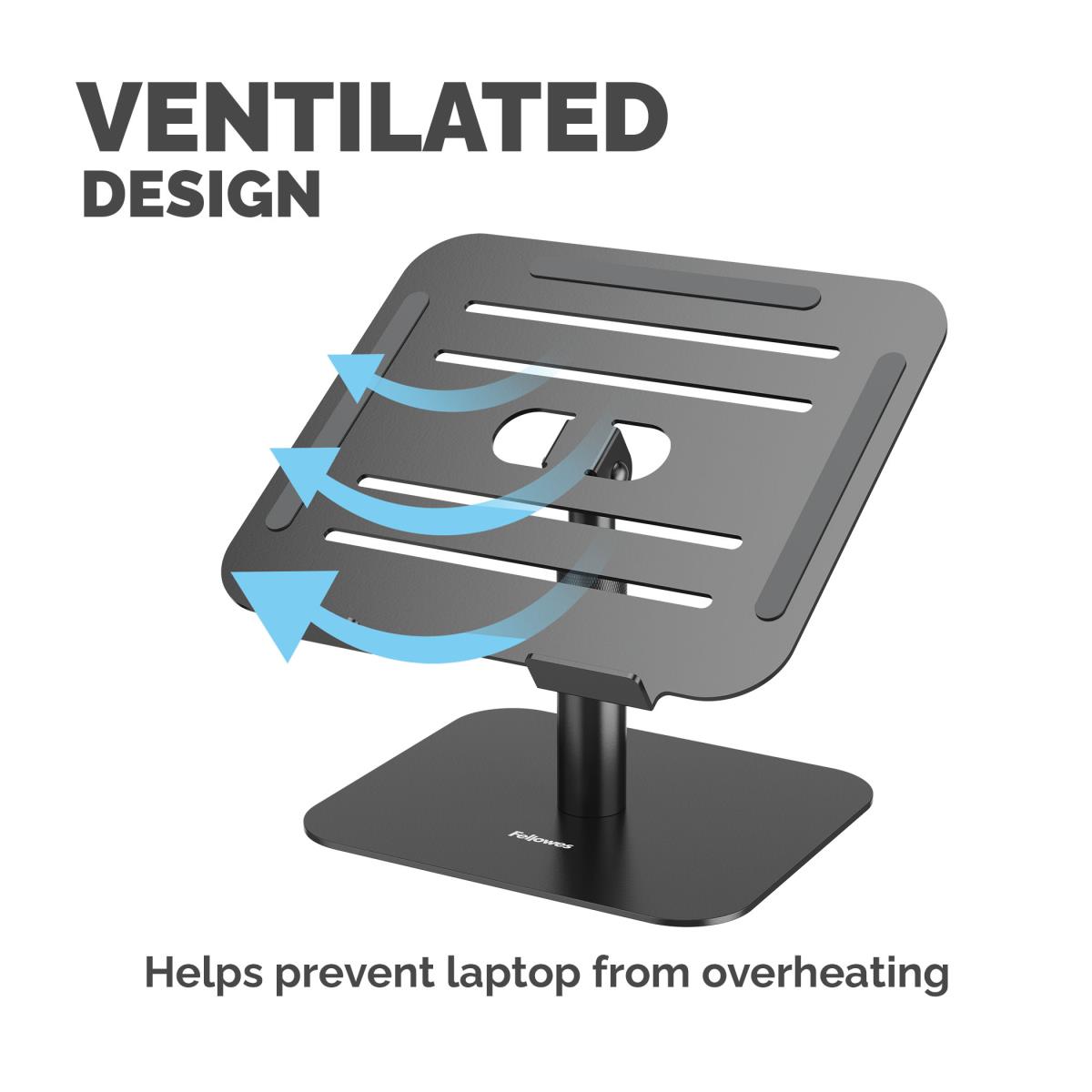 Alumia Desk Laptop Stand Black thumbnail