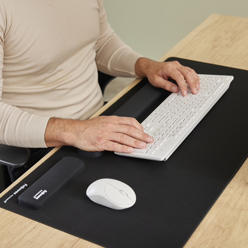 Breyta  Keyboard Wrist Rest Black thumbnail