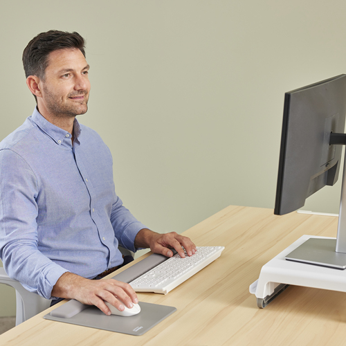 Breyta  Keyboard Wrist Rest Grey thumbnail