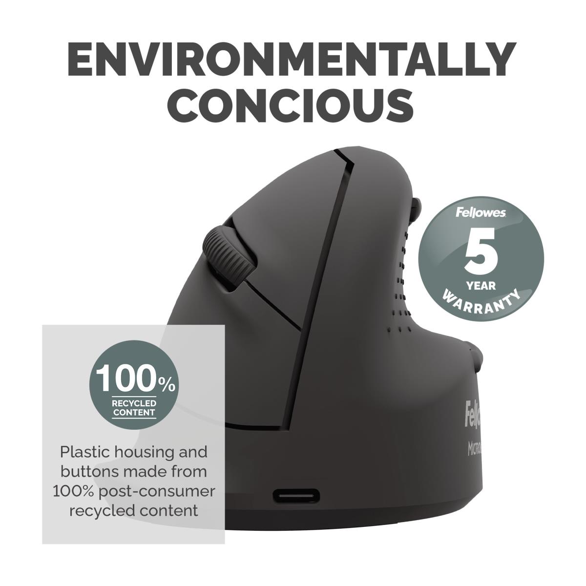 Vertical Mouse Breyta Plus+ Vertical Mouse Right Handed Small thumbnail