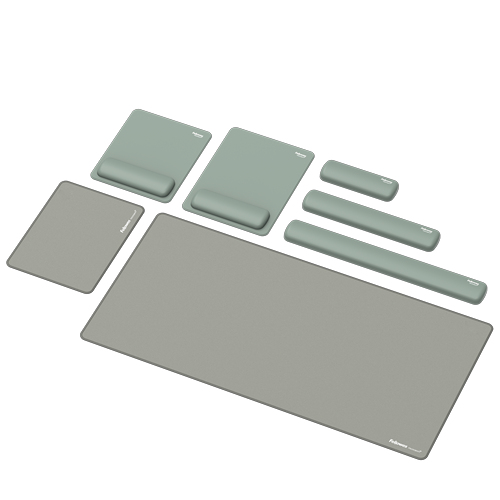 (NEW) FELLOWES  BREYTA COMPACT KEYBOARD WRIST REST - SAGE 100142573 thumbnail