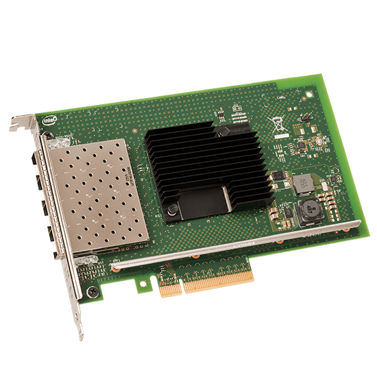 EU Product - 10Gb 4-Port Server Adapter X710-DA4(4xSFP+/FH) bulk Orginal Intel inkl. Yottamark/Brady ID thumbnail