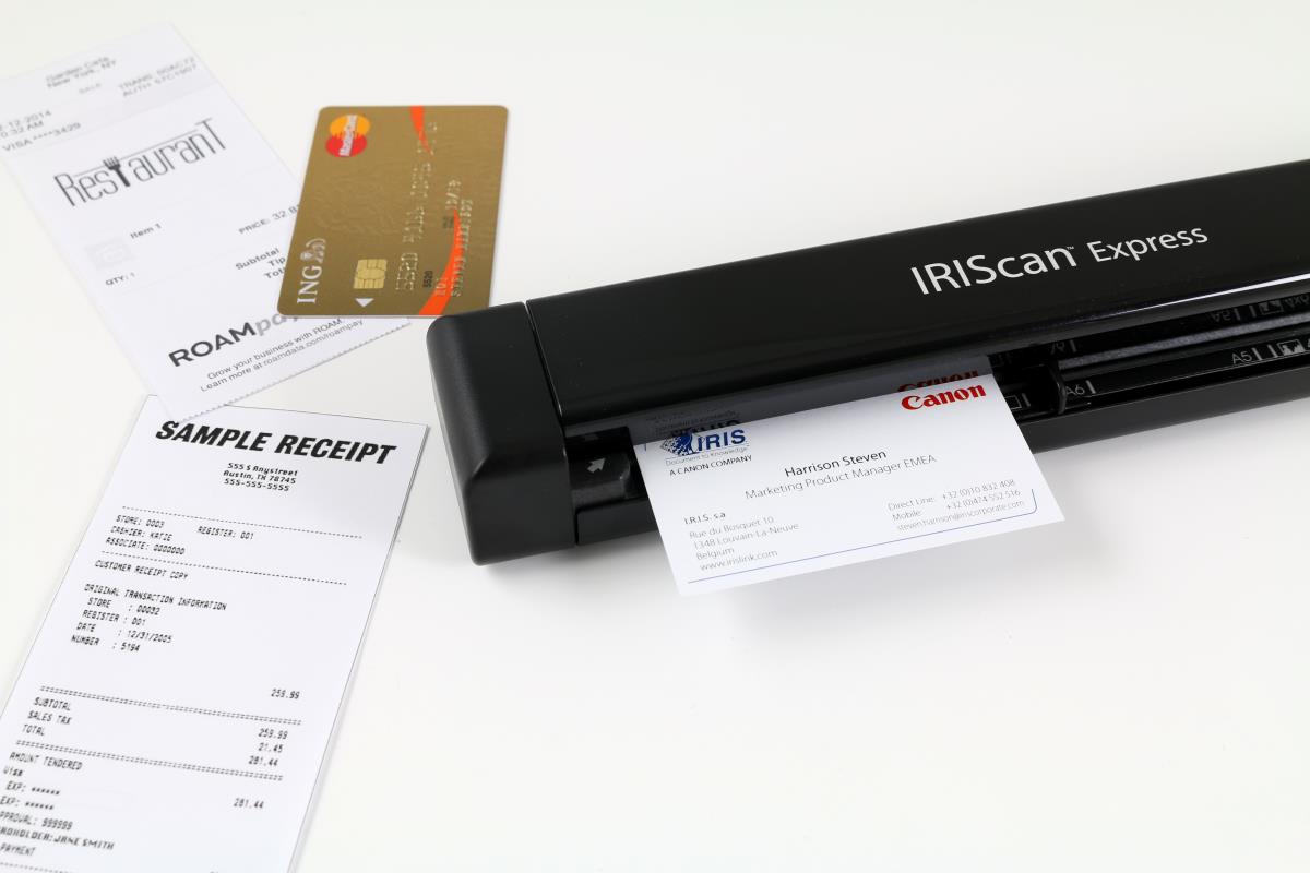 I.R.I.S. IRISCan Express 4 - Sheetfed scanner - Contact Image Sensor (CIS) - A4/Letter - 600 dpi - USB thumbnail