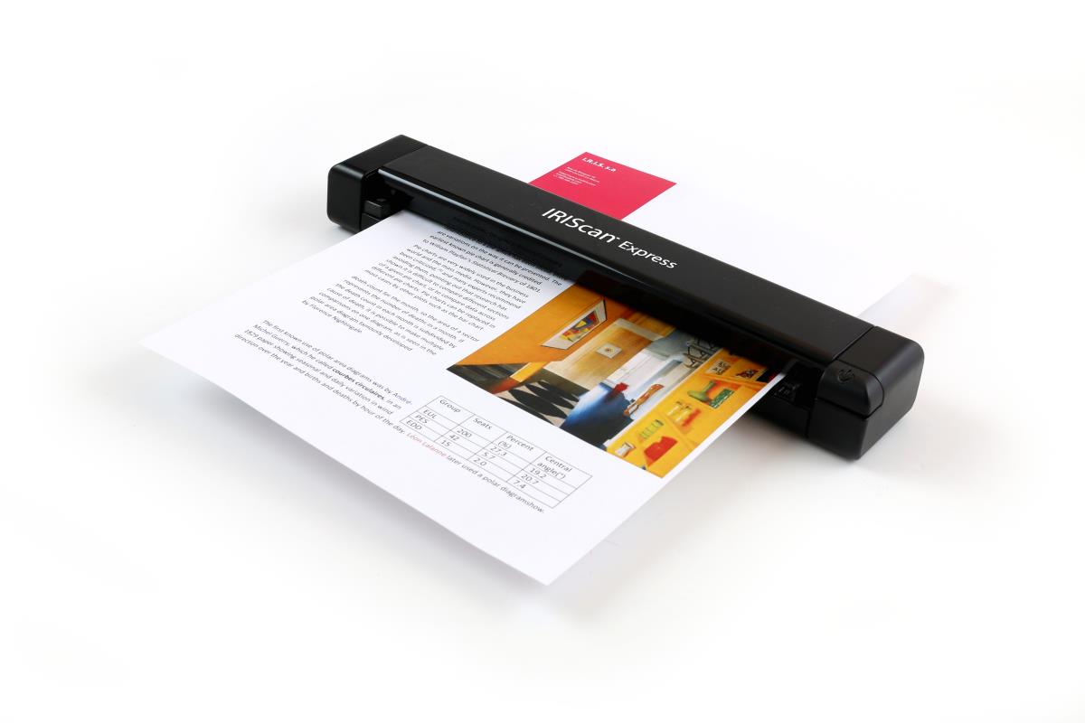 I.R.I.S. IRISCan Express 4 - Sheetfed scanner - Contact Image Sensor (CIS) - A4/Letter - 600 dpi - USB thumbnail